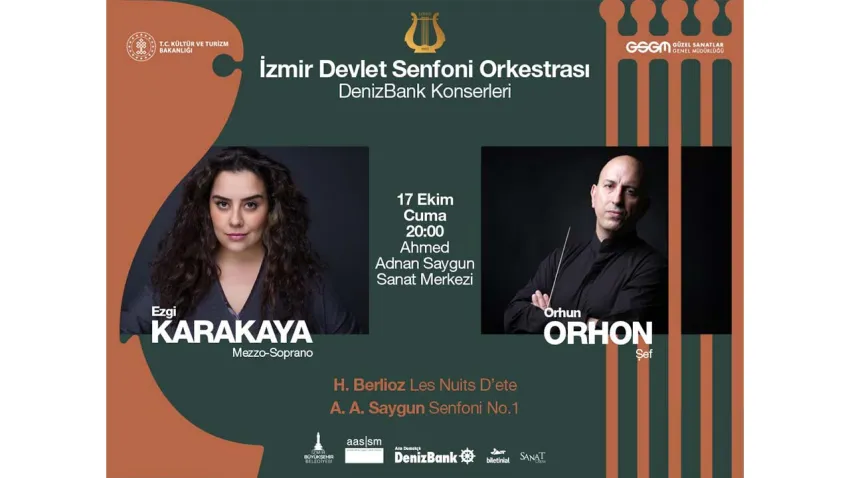 İzmir Devlet Senfoni Orkestrası’ndan Cumhuriyet Ezgileri haberinin görseli