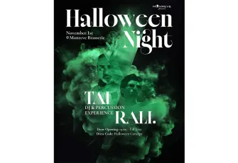 Monreve Brasserie Mistral’de Halloween Gecesi elektronik müziğin ritmiyle canlanacak