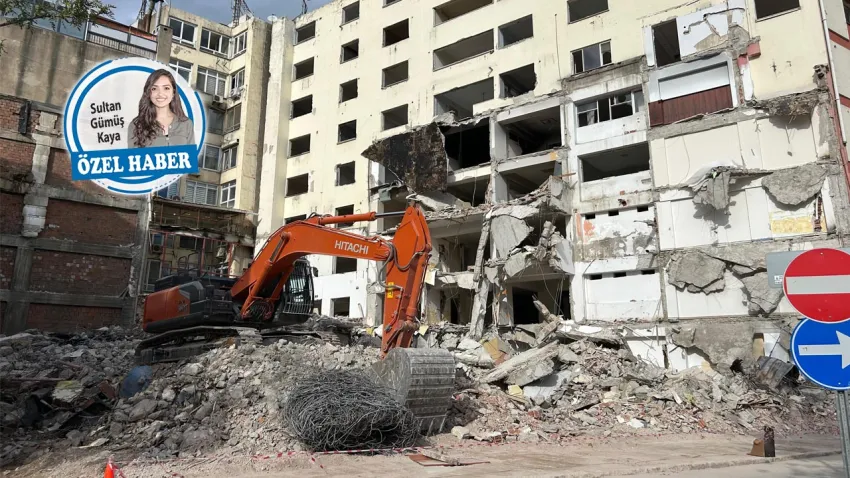 Şehrin merkezinde kontrolsüz yıkım: Kentsel dönüşüm mü, kentsel tehlike mi?
