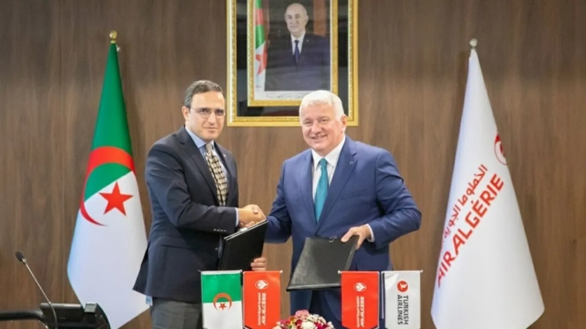 THY ve Air Algerie’den stratejik iş birliği hamlesi: Kod paylaşımı anlaşması genişliyor haberinin görseli