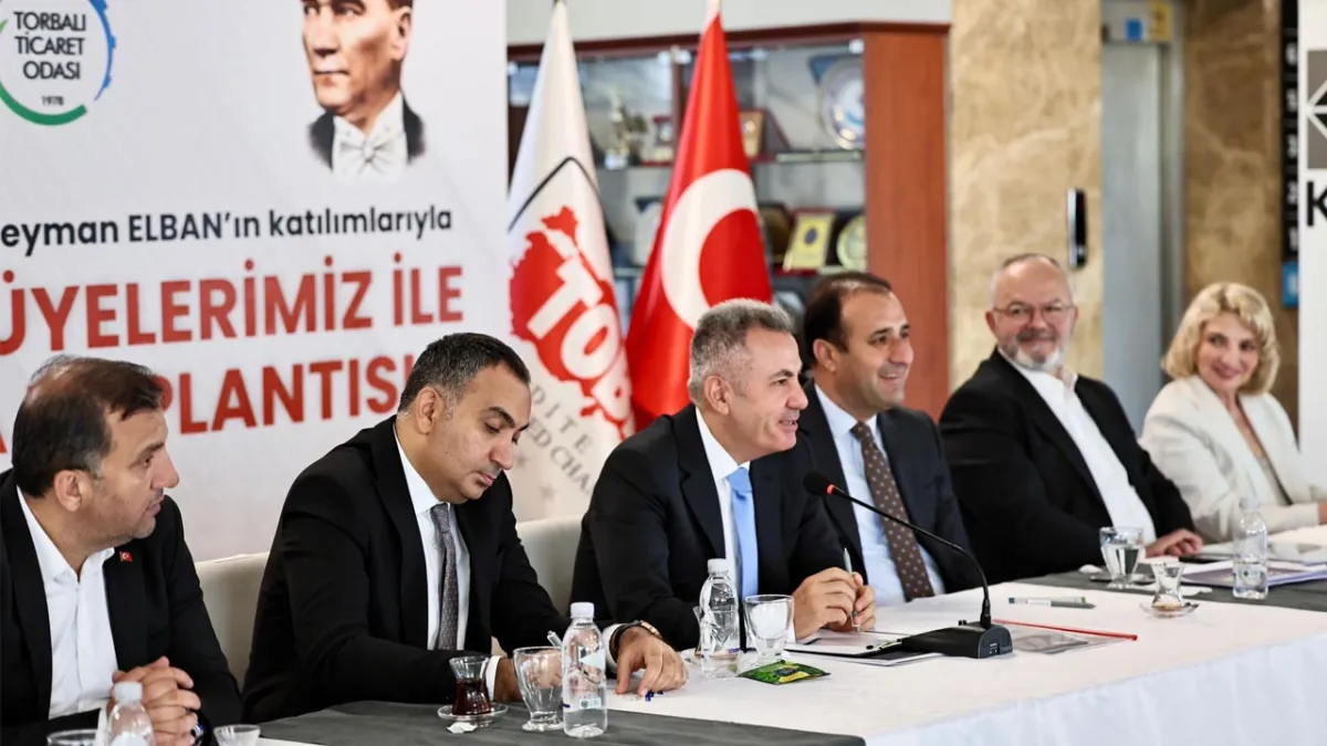İzmir Valisi Elban, Torbalı’daki sanayicilerle buluştu haberinin görseli