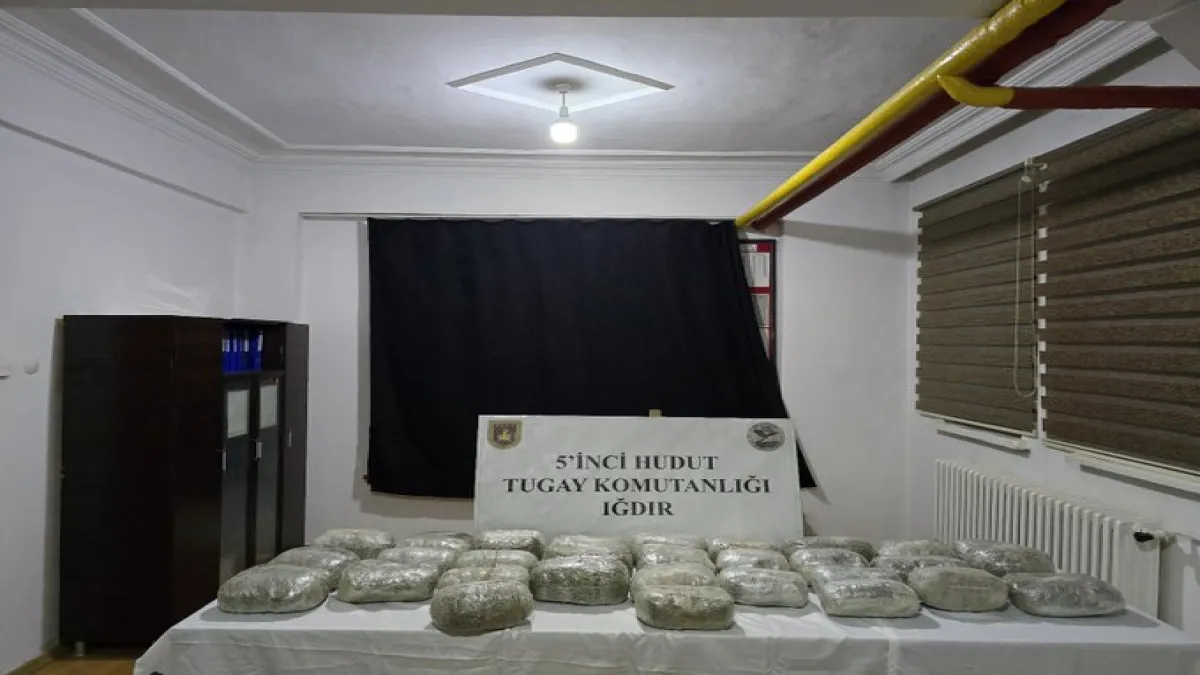 MSB duyurdu: Iğdır-Ağrı sınırında 32 kilo uyuşturucu madde yakalandı haberinin görseli