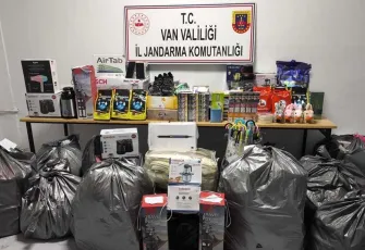Van’da gümrük kaçağı malzeme ele geçirildi