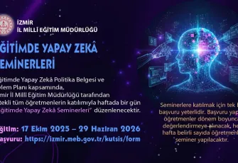 İzmir’de öğretmenlerin yapay zeka becerisi artıyor