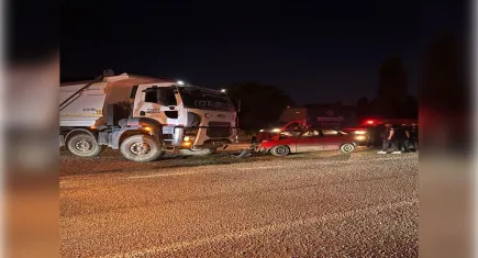 Malatya’da otomobil ile hafriyat kamyonu çarpıştı: 1 ölü