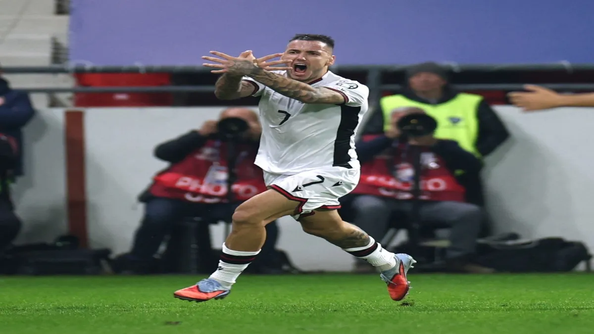 Süper Lig’in eski yıldızı Dünya Kupası Elemeleri’nde geceye damga vurdu: Sırbistan-Arnavutluk maçında olay sevinç! haberinin görseli