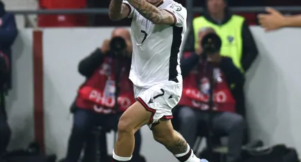 Süper Lig’in eski yıldızı Dünya Kupası Elemeleri’nde geceye damga vurdu: Sırbistan-Arnavutluk maçında olay sevinç!