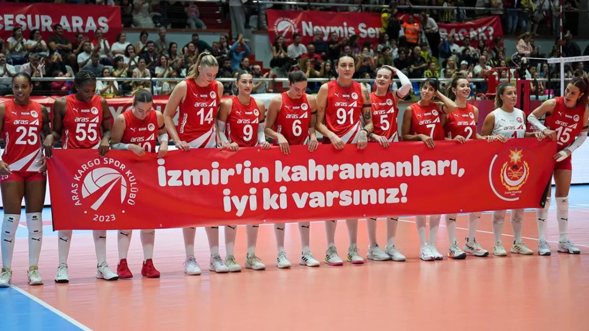Aras Spor’dan İzmir İtfaiyesi’ne anlamlı teşekkür haberinin görseli