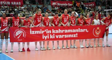 Aras Spor’dan İzmir İtfaiyesi’ne anlamlı teşekkür
