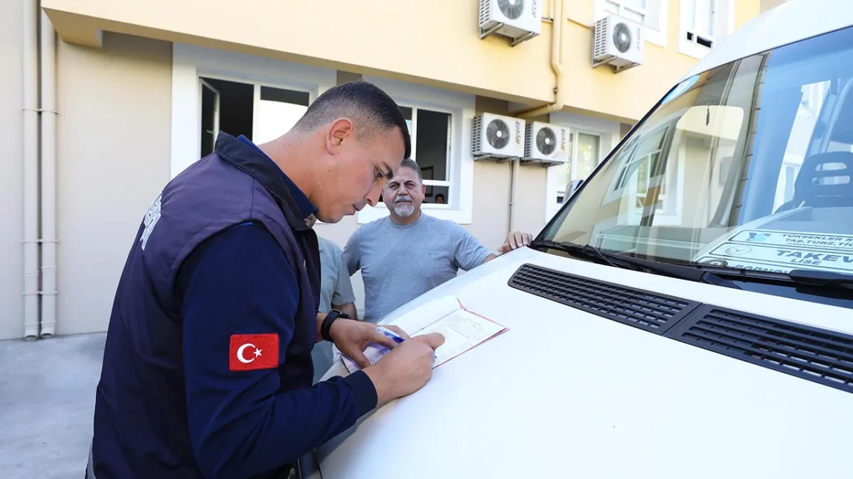Narlıdere Belediyesi’nden okul servislerine sıkı denetim haberinin görseli