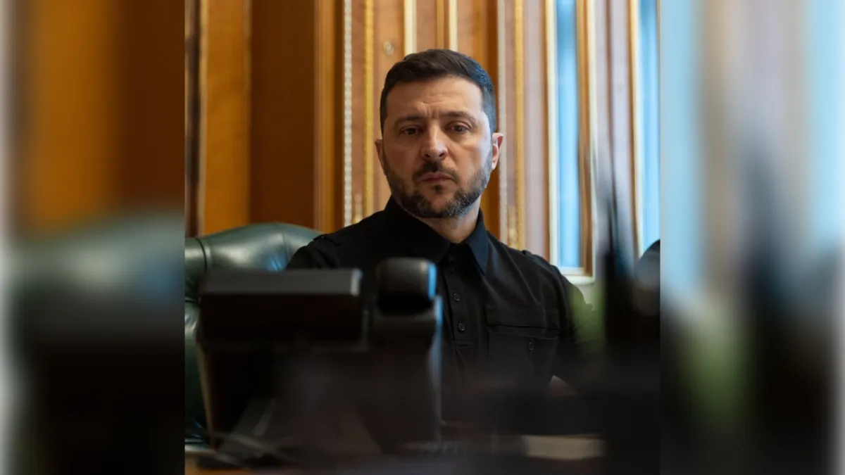 Zelenskiy ile Trump bir araya gelecek haberinin görseli