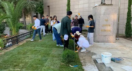 İzmir Adliyesinin peyzaj düzenlemesine Ege Üniversitesi’nden destek