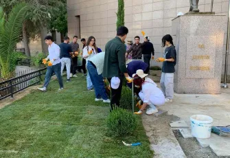 İzmir Adliyesinin peyzaj düzenlemesine Ege Üniversitesi’nden destek