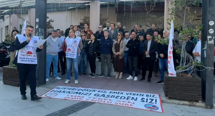 Konak’ta memurlar eylemde: Haksızlığı kabul etmeyeceğiz!