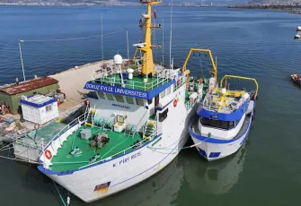 Ege Denizi’nde iklim değişikliğinin izleri Koca Piri Reis gemisiyle araştırılıyor