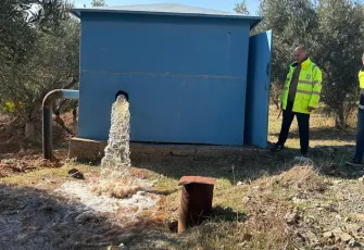 Efes Selçuk’a içme suyu ulaştı