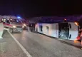 Malatya'da geziye giden öğrenciler kazada yaralandı