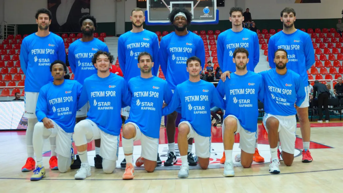 Petkimspor Avrupa’ya galibiyetle başladı haberinin görseli