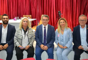 CHP’li Murat Aydın’dan İzmir Gazeteciler Cemiyeti’ne ziyaret