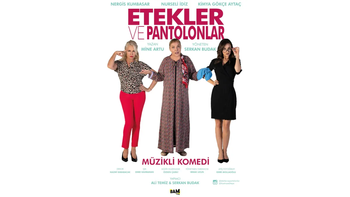 Etekler ve Pantolonlar 7. sezonunda İzmirli seyircisiyle buluşuyor haberinin görseli