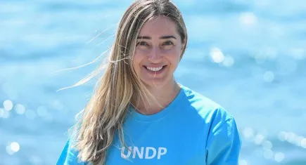 Şahika Ercümen Gazze için dünya rekoru kırdı