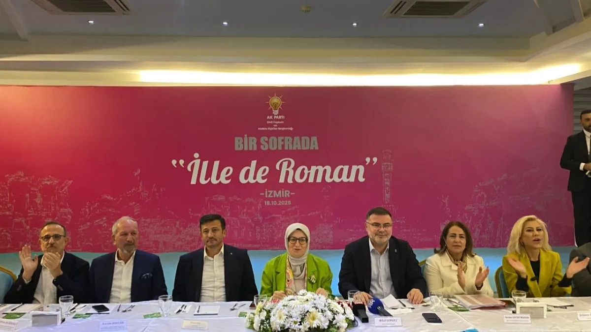 AK Parti’den Roman vatandaşlarla ‘Bir Sofrada İlle de Roman’ buluşması haberinin görseli