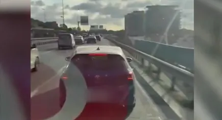 Ambulansa yol vermemişti: O aracın sürücüsü yakalandı