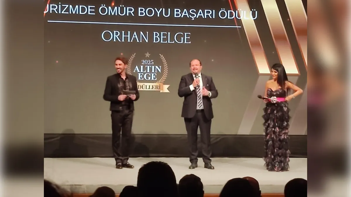 ÇEŞTOB Başkanı Belge’ye ödül: ‘Birlikte güçleniyoruz’ haberinin görseli