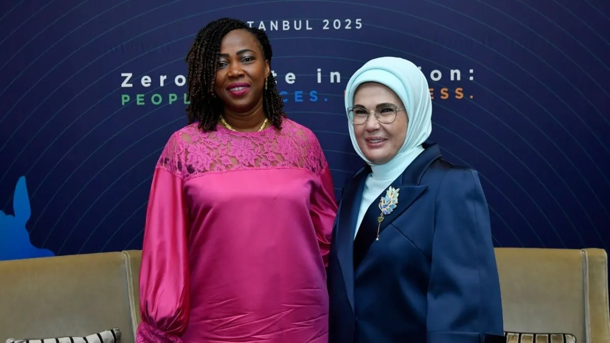 Emine Erdoğan ve Fatima Maada Bio İstanbul’da buluştu! Sıfır atık için dikkat çeken görüşme haberinin görseli