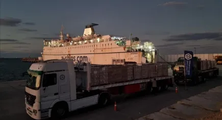 Gazze’ye umut yolculuğu! Türkiye’nin 17. İyilik Gemisi’nden 25 tır daha yola çıktı