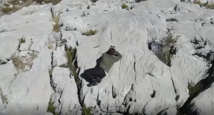 Kaçak avcılık yapan kişi dron denetiminden kaçamadı