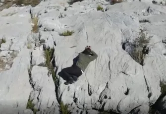 Kaçak avcılık yapan kişi dron denetiminden kaçamadı