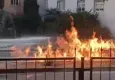 Mersin Tarsus'ta doğal gaz alarmı! Sigara ve çakmak yangına sebep oldu