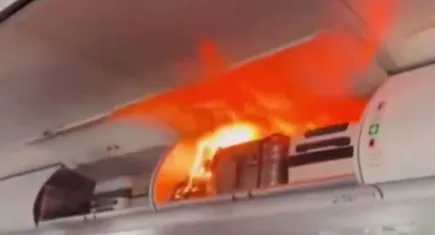 Şanghay’da panik anları! Air China uçağı lityum batarya nedeniyle acil iniş yaptı