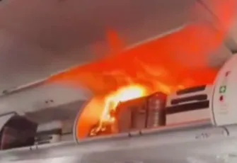 Şanghay’da panik anları! Air China uçağı lityum batarya nedeniyle acil iniş yaptı