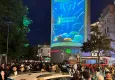 Galata Kulesi çevre için ışık saçtı: Sıfır Atık temalı görseller büyüledi