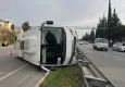 İzmir haber: Midibüs devrildi, 5 kişi yaralandı
