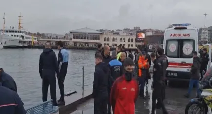 Kadıköy'de facia: Denizden ceset çıkarıldı