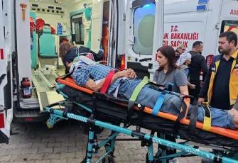 Aydın'da kaza: Kamyonet uçuruma yuvarlandı