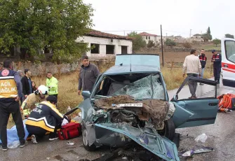 Manisa'da kaza: 1 yaşındaki bebek yaşamını yitirdi