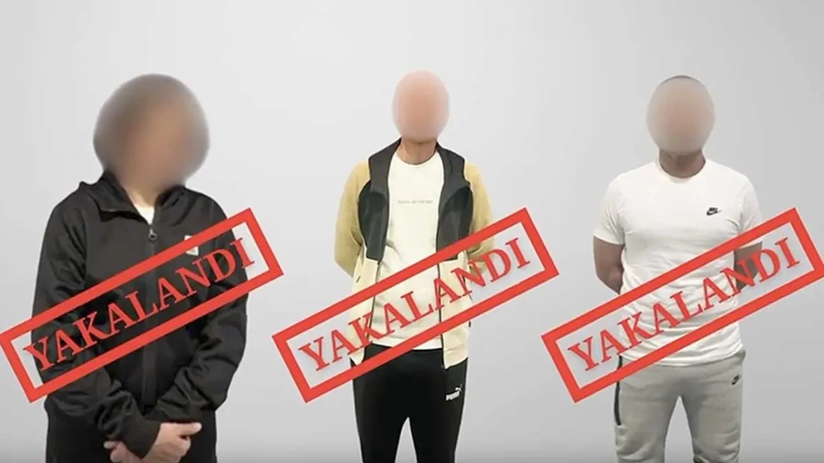 Uluslararası seviyede aranan 3 suçlu Türkiye'ye getirildi haberinin görseli