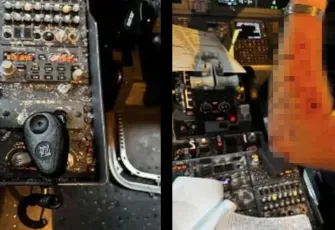 Yolcu uçağına meteor çarptı: Pilot yaralandı