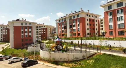 Adıyaman İndere'de yapılan konutların son görüntüleri