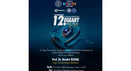 EgeArt Uluslararası Kısa Film Festivali başlıyor: 3 binden fazla uluslararası film başvurdu
