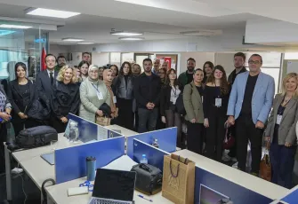 Genç İletişimcilerden AA İzmir Bölge Müdürlüğüne Ziyaret