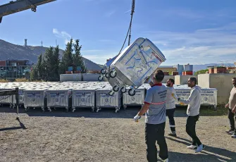 Karşıyaka Belediyesi’nden 460 yeni çöp konteyneri