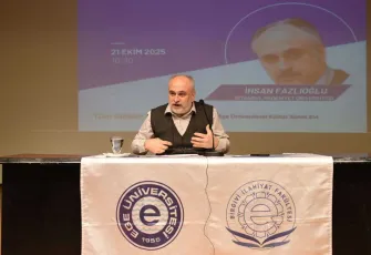 EÜ Birgivi İlahiyat Fakültesi’nde ‘Bilimsel Bilginin Tarihsel Yolculuğu’ konferansı
