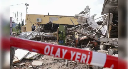 İzmir’de evde patlama: 1 yaralı