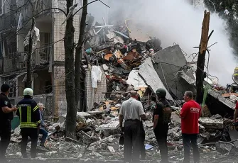 Rusya'nın hava saldırıları: Çok sayıda ölü ve yaralı var!