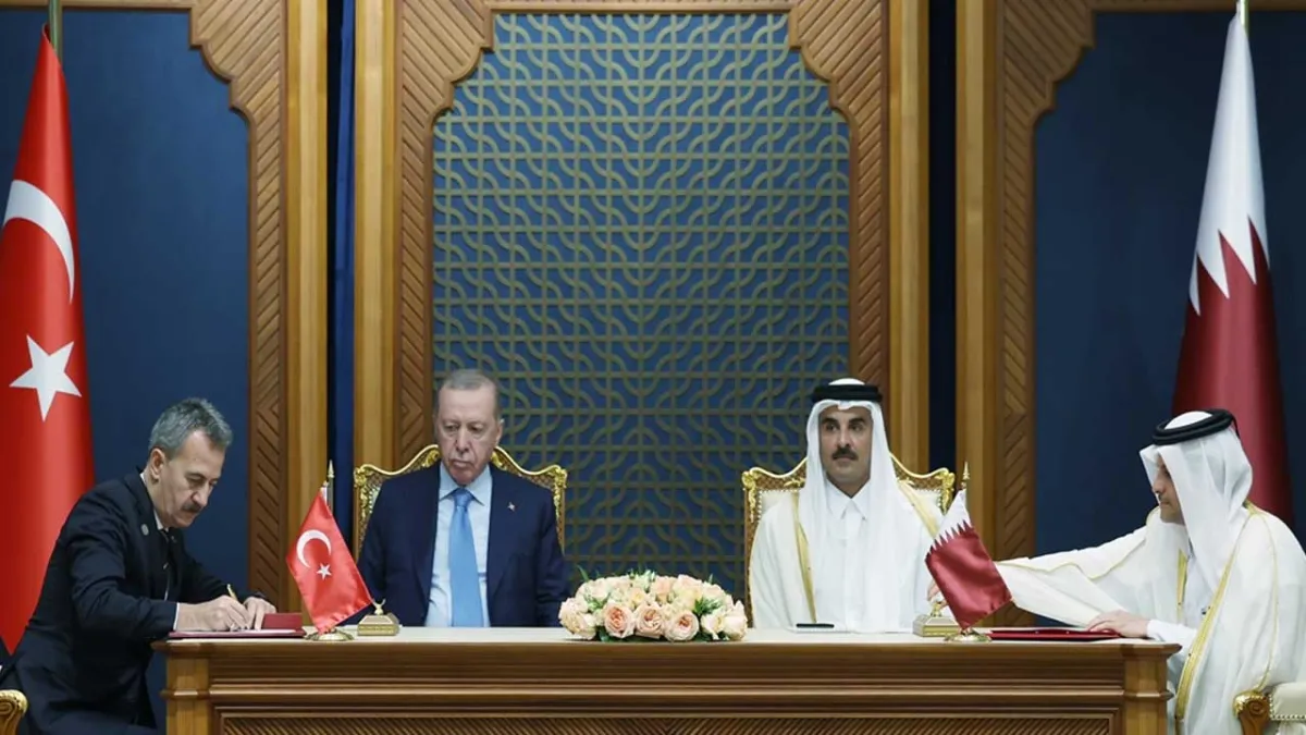Türkiye ve Katar arasında stratejik işbirliği haberinin görseli